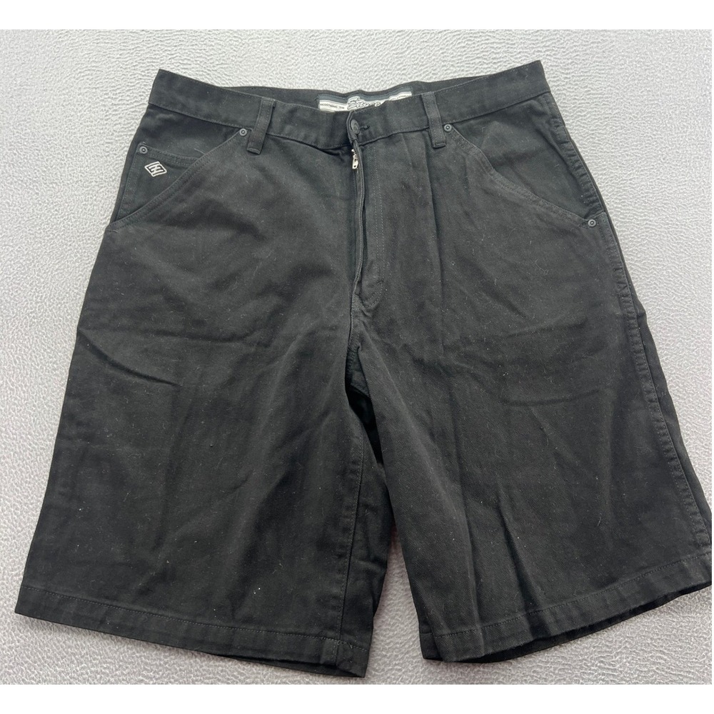Enyce Shorts Men's Size 36 Black Carpenter Cotton Twill Utility Streetwear NWT